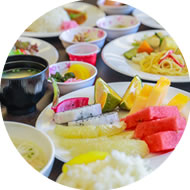 無料！朝食バイキング