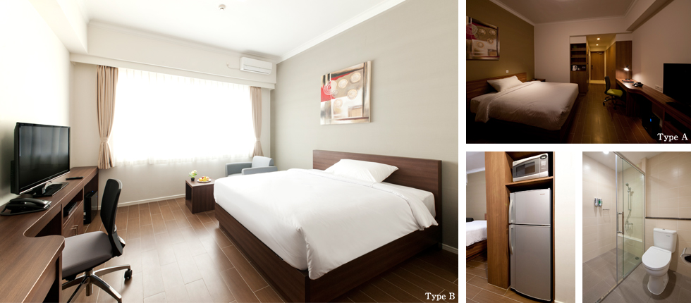 Type A/Type B  1Bedroom（30.1ｍ2）